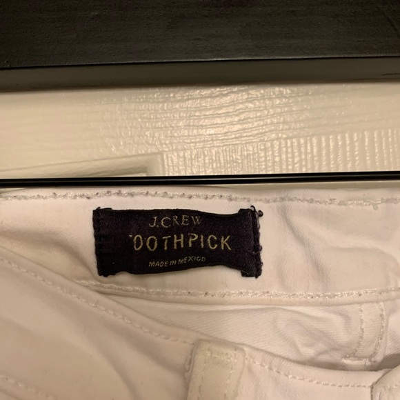 J.Crew Toothpick Jean, size 26, white - Picture 2 of 4